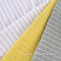 ECO Knit Yarn Dyed Lurex Metallic Stripe Fabric